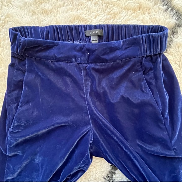 J.Crew Velvet Pull-On Pants – Navy – 4P - Picture 6 of 7